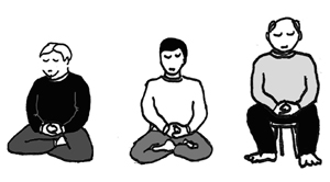 Position zazen